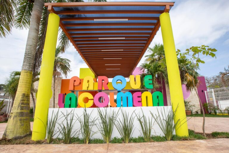 Renace el Parque Infantil La Colmena en Felipe Carillo