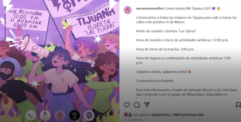 México se pintará de morado y verde este 8M