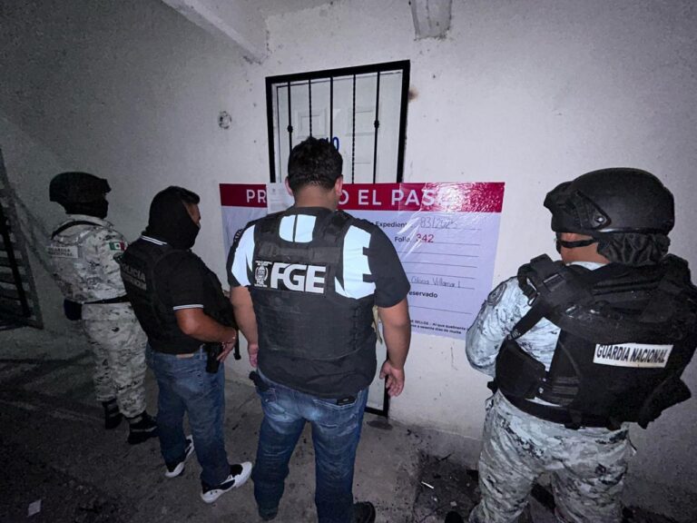 Cateo en Playa del Carmen deja aseguramiento de drogas y dos detenidos