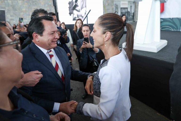 Díaz Mena reconoce el trabajo de Claudia Sheinbaum a favor del fortalecimiento económico del país