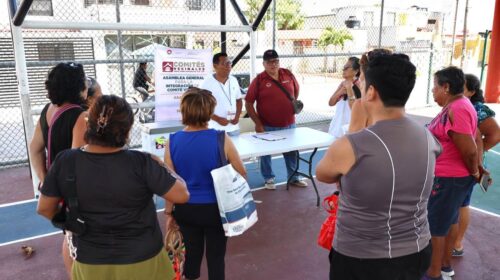 Integran comités vecinales en Cancún