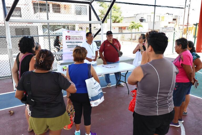 Integran comités vecinales en Cancún
