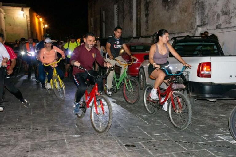 Realizan la rodada “Dale Color a Tu Vida” para promover la salud mental en Yucatán