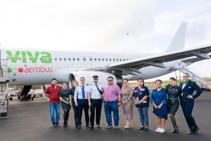 Viva Aerobus Reinaugura Vuelo Monterrey-Cozumel