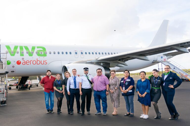 Viva Aerobus Reinaugura Vuelo Monterrey-Cozumel