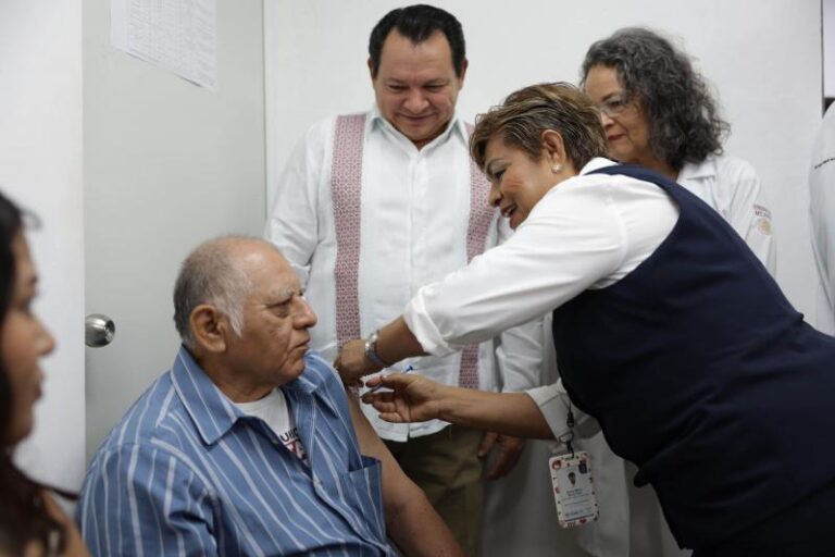 Yucatán da inicio a la Semana Nacional de Vacunación
