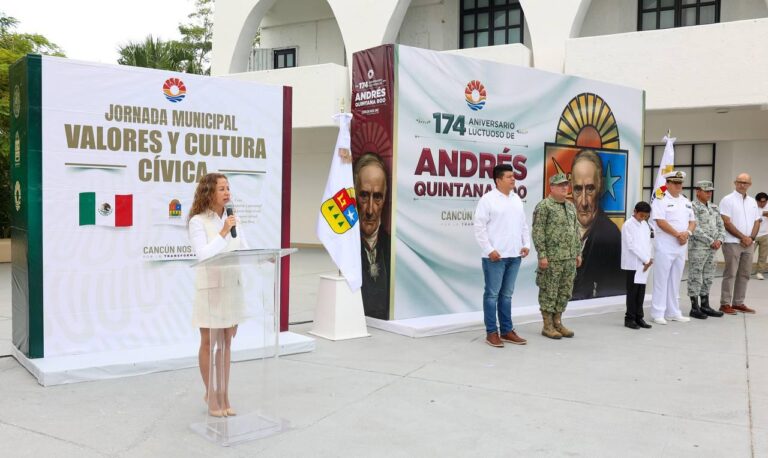 Aniversario luctuoso 174º de Don Andrés Quintana Roo