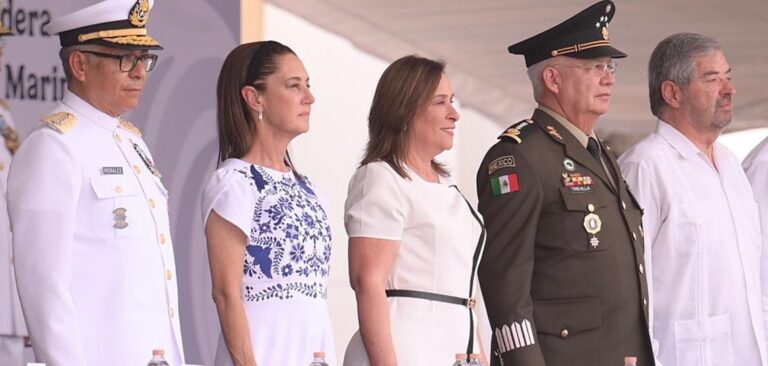 Sheinbaum y Nahle conmemoran un aniversario más de la Gesta Heroica de 1914