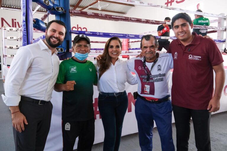 Mara Lezama entrega renovada unidad deportiva “José Guadalupe Romero Molina”