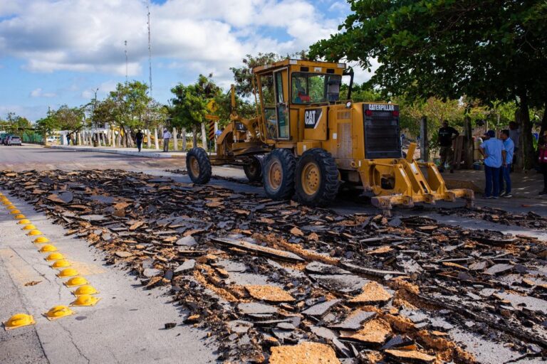Playa del Carmen arranca repavimentación de Avenida Mayapán
