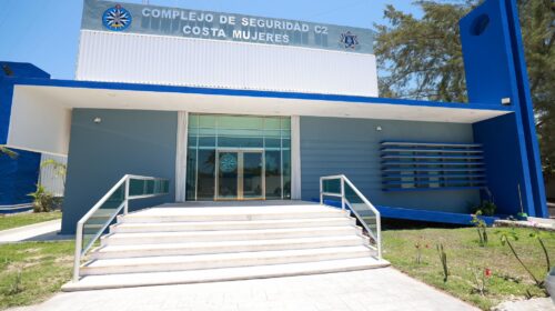 Supervisan avances del nuevo C2 en Costa Mujeres