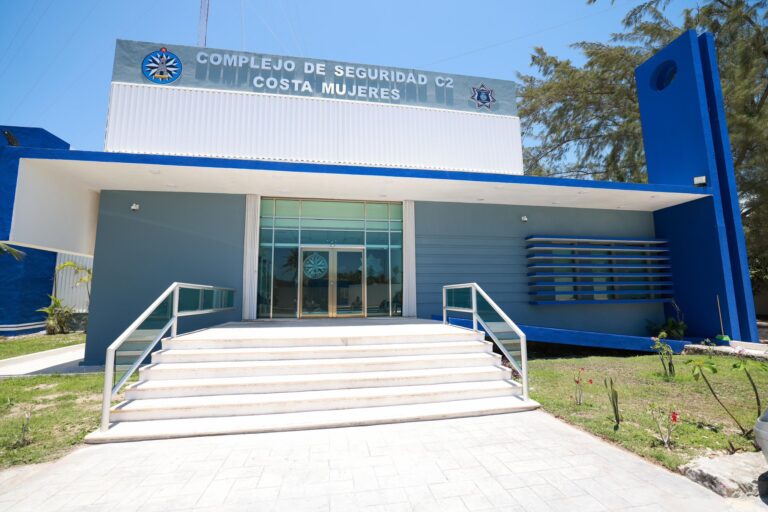 Supervisan avances del nuevo C2 en Costa Mujeres
