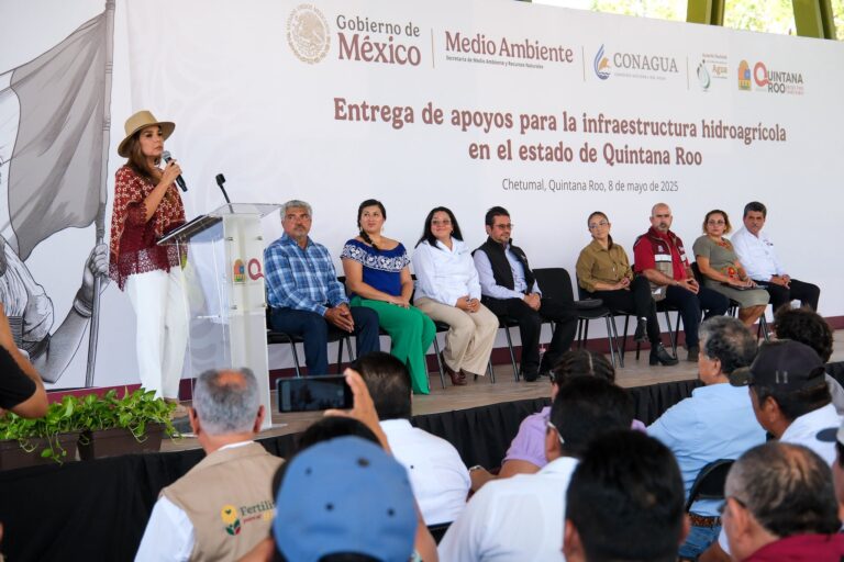 Quintana Roo invierte más de 119 Millones para infraestructura hidroagrícola