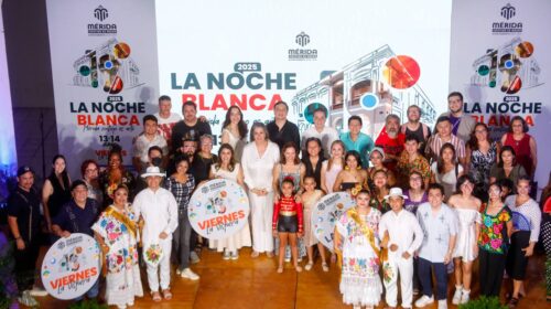 Anuncian la 19° edición de La Noche Blanca en Mérida