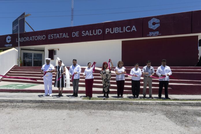 Gobierno de Campeche rehabilita su Laboratorio Estatal de Salud Púbica