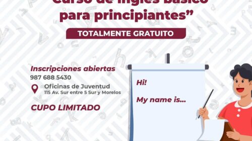 Cozumel invita a curso de inglés