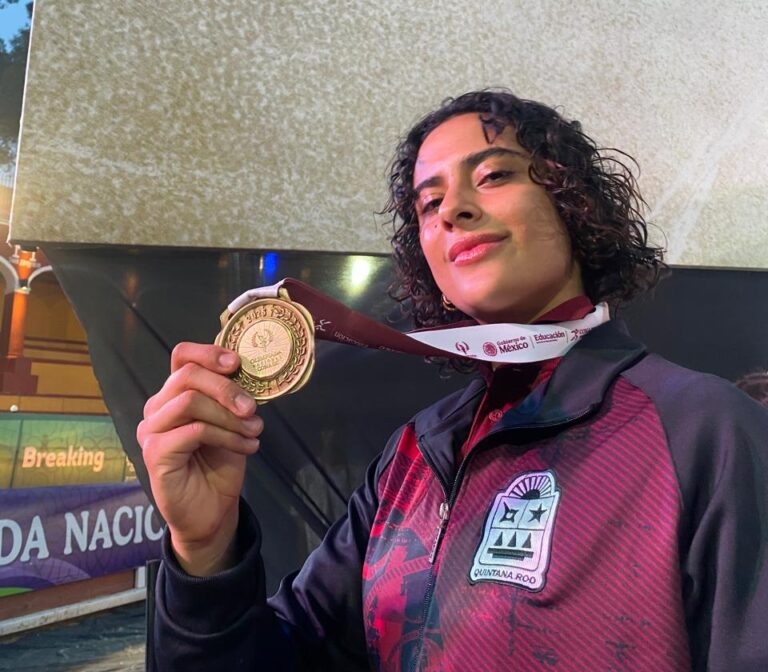 Swami Mostalac le da a Quintana Roo su primera medalla de oro en la Olimpiada Nacional CONADE 2025