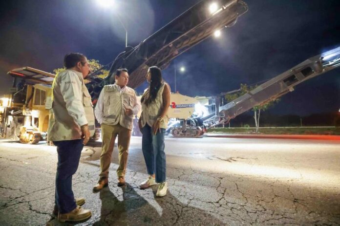 Inician los trabajos de conservación del Anillo Periférico de Mérida