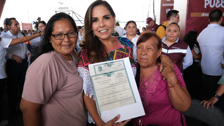 Mara Lezama atiende personalmente a más de mil 700 personas con “La Voz del Pueblo” en Cancún