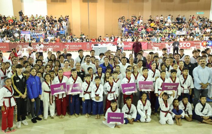 Realizan regional de Tae Kwon Do en Tabasco