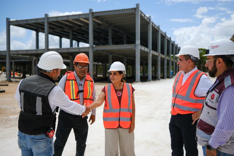 Nuevo hospital general en Chetumal ya supera el 40% de avance