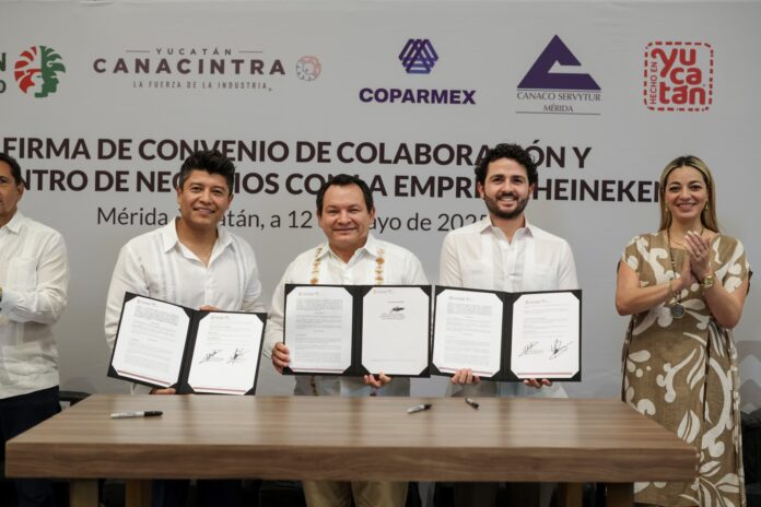 Yucatán y Heineken México firman convenio de colaboración