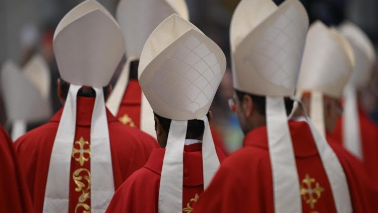 Algunos cardenales presentes en la misa Algunos cardenales presentes en la misa