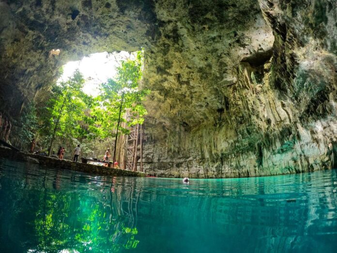 ¿Descubrieron un cenote en pleno centro de Maxcanú, Yucatán?