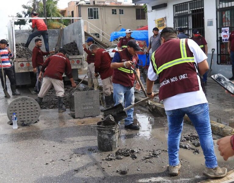 Previene gobierno de Benito Juárez afectaciones por lluvias