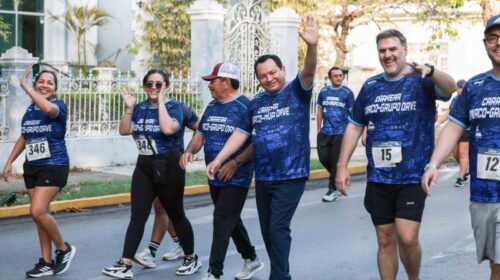 Carrera Canaco 2025 reunió a más de 500 personas en Mérida