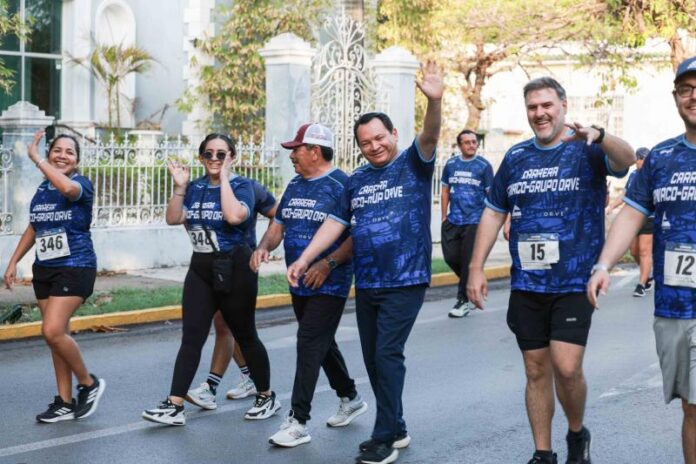 Carrera Canaco 2025 reunió a más de 500 personas en Mérida