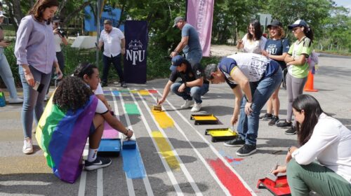 Con “Dale color a tu campus”, impulsan jornada por la diversidad y la movilidad segura en la UADY