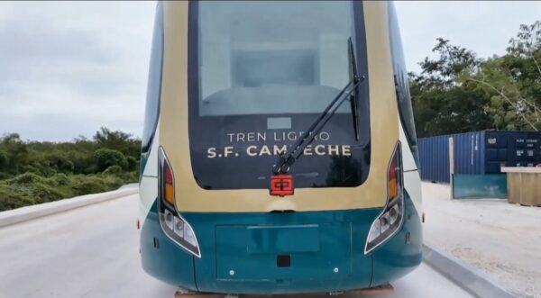 Concluyen obras del Tren Ligero en Campeche