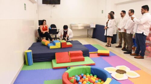 Inicia operaciones Área de Estimulación Temprana del Hospital Materno Infantil de Mérida