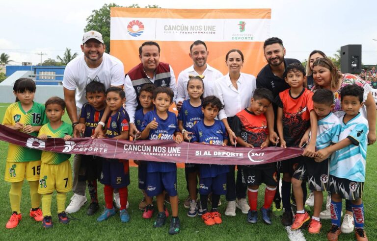 Inauguran el estadio “Joga Bonito” en Cancún