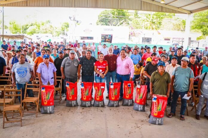 Layda Sansores impulsa al campo campechano