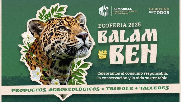 Realizan la primera EcoFeria Balam Beh en Campeche