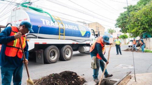 Realizan mega operativo de limpieza en colonia de Mérida
