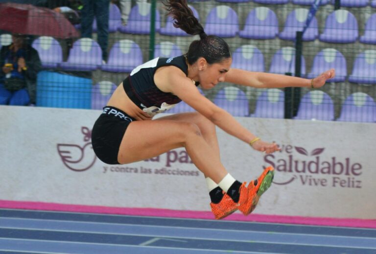 María Fernanda Vargas se cuelga la plata en Salto de Longitud en la Olimpiada Nacional