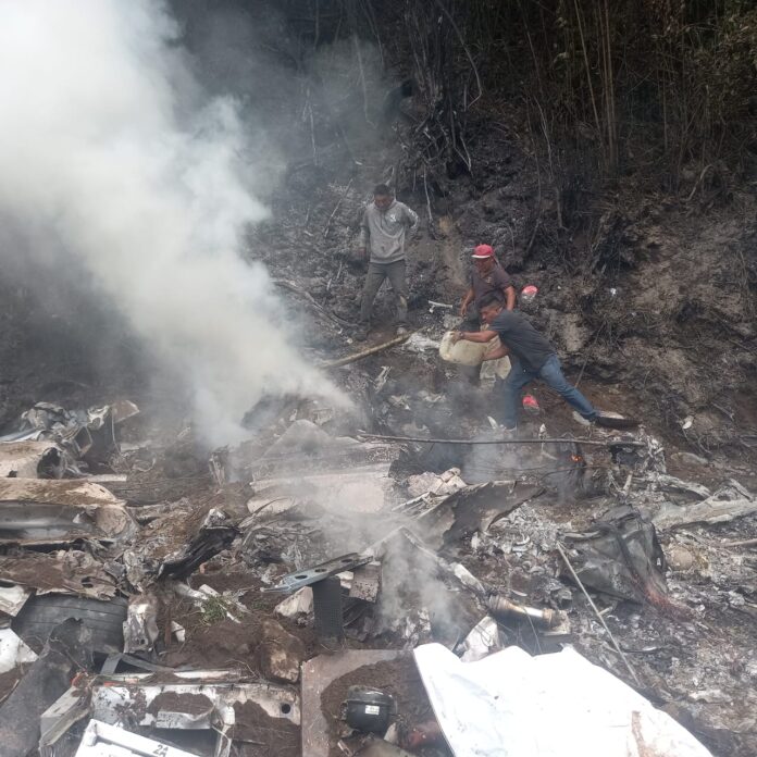 Se desploma avioneta que combatía al gusano barrenador en Chiapas