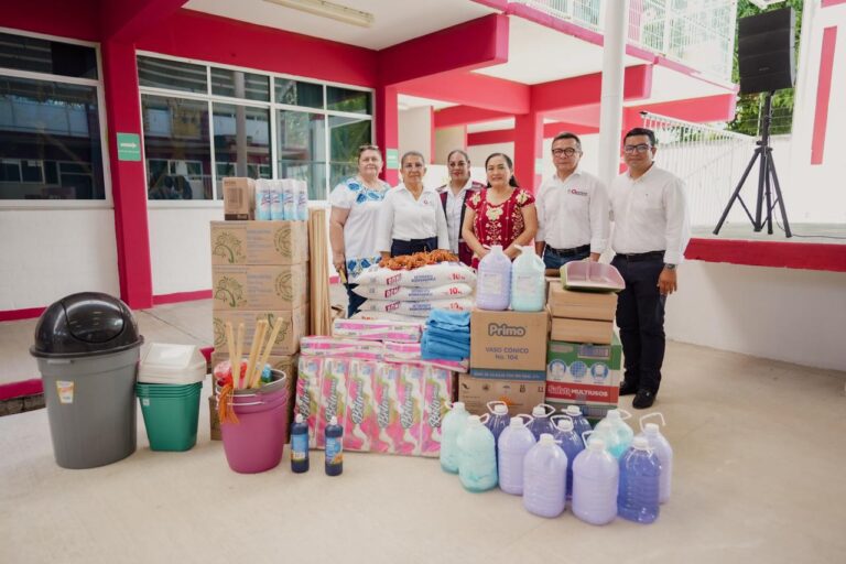 Entregan equipamiento a Centro de Atención Infantil “Socorro de Lourdes Azueta Marzuca”