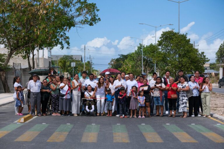 Transforman colonias Tierra y Libertad 1 y 2 en Cancún