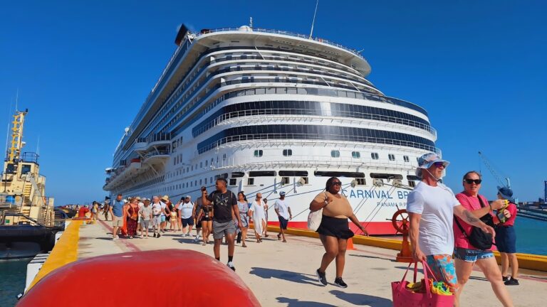 Turismo de cruceros en Yucatán crece 131% y fortalece al puerto de Progreso