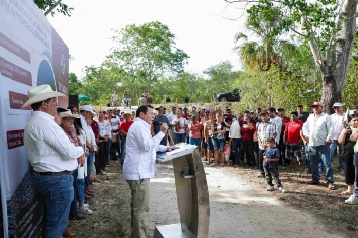Yucatán invierte 40 mdp en caminos sacacosechas