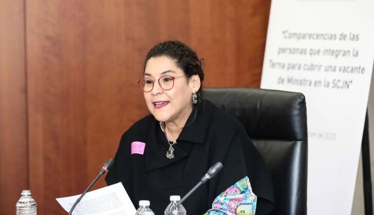 Cancelan sesión en la SCJN por inasistencia de Lenia Batres