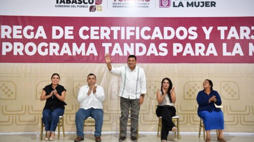 ‘Tandas para la Mujer‘ suma más de 6 mil 500 beneficiarias en todo Tabasco