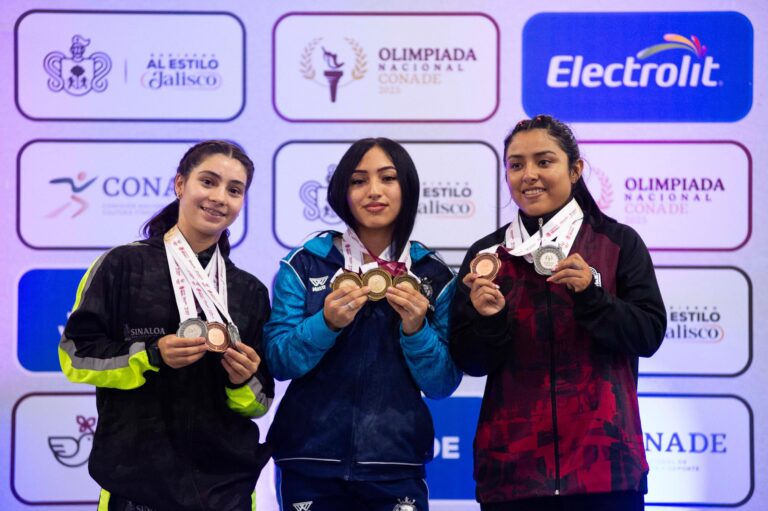 Halteristas de Quintana Roo suman cinco medallas más en la Olimpiada Nacional CONADE 2025