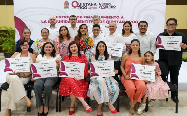 Quintana Roo financia a investigadoras e investigadores locales
