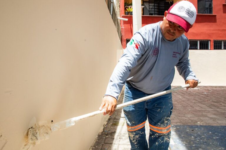 Playa del Carmen ha renovado 84 parques públicos en tres semanas
