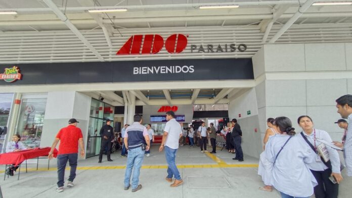 Abre nueva terminal de ADO en Paraíso, Tabasco